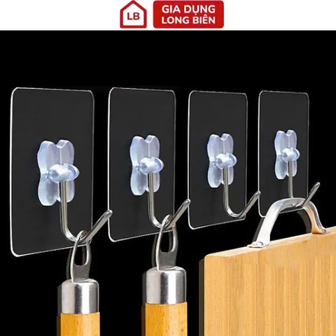 Combo 4 Móc Dính Siêu Chắc - Giải Pháp Treo Đồ Tiện Lợi Cho Mọi Gia Đình 813961