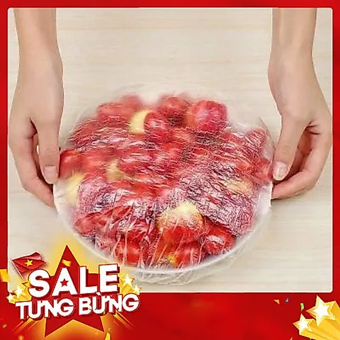 Túi100 Màng Bọc Thực Phẩm Túi Gấu Có Chun Co Giãn Tái Sử Dụng 813964