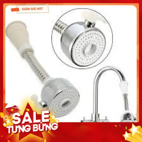 Vòi Xịt Tăng Áp Rửa Bát Xoay 360 Độ Kiểu Mới - Tiện Lợi và Hiệu Quả 813973