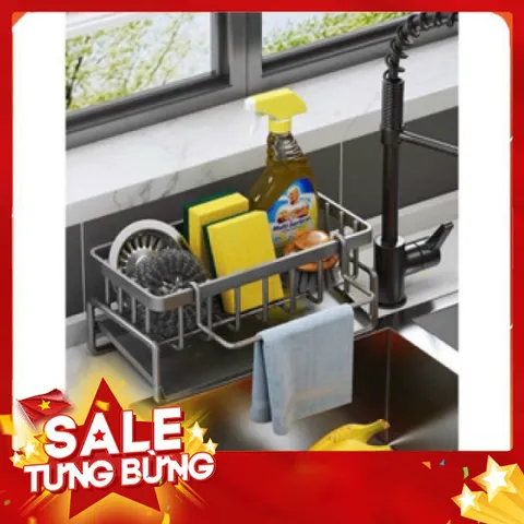 Giá để đồ rửa bát tích hợp thanh treo size 23cm 813990