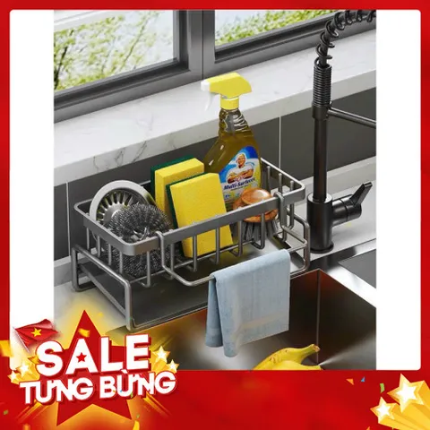 Giá để đồ rửa bát tích hợp thanh treo size 23cm 813990