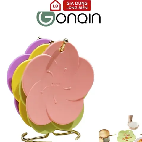 Miếng Lót Cách Nhiệt Đa Năng GonQin - Chất Liệu Silicone Chịu Nhiệt Lên Tới 200 độ C 814019
