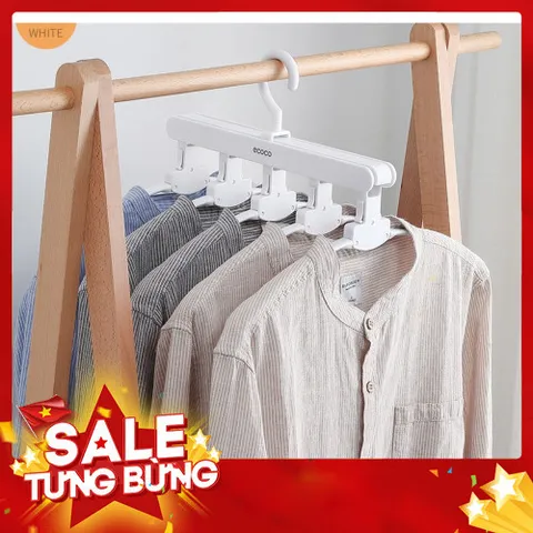 Móc Treo Quần Áo Tiết Kiệm Không Gian 5 in 1 ECOCO E1904 - Đa Năng và Tiện Lợi 814022