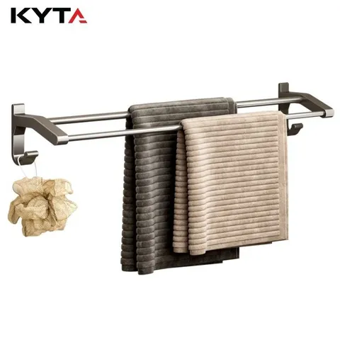 Giá Treo Khăn Nhà Tắm KYTA K81360 - Hợp Kim Nhôm Không Han Rỉ, Bền Đẹp 814025