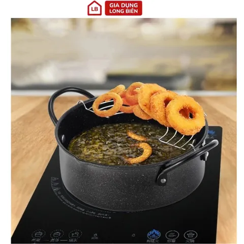 Nồi Chiên Chống Dính Emoojoo Nhật 20cm - Tiện Lợi, An Toàn Cho Mọi Món Ăn 814028