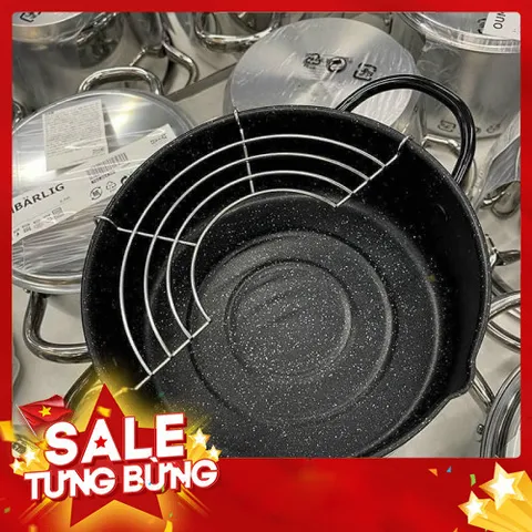 Nồi Chiên Chống Dính Emoojoo Nhật 20cm - Tiện Lợi, An Toàn Cho Mọi Món Ăn 814028