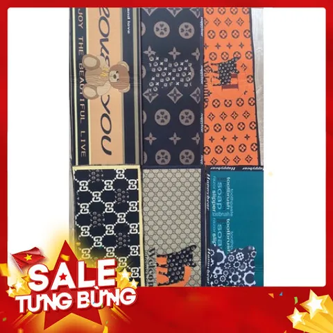 Combo 2 thảm bếp mẫu mới 2 size 814030