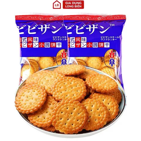 Bánh Quy Nướng Giòn Kiểu Nhật Bản Bibizan - 2 Vị Mặn Ngọt 408g 814034