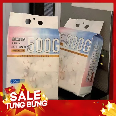 Gói 150 Khăn Lau Đa Năng Siêu Dai - Thấm Hút Tốt, Tiện Lợi Cho Gia Đình 814046