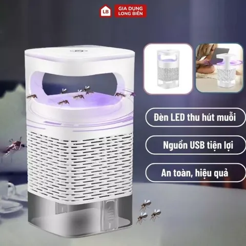Đèn Bắt Muỗi Bắt Côn Trùng Máy Bắt Muỗi Thông Minh Có Đèn Led Tia UV Tiết Kiệm Điện 814048