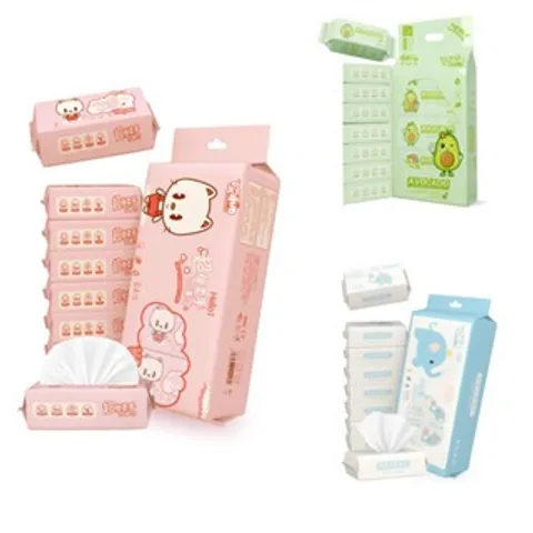 Khăn Giấy Ướt Mini Bịch 8 Gói - Tiện Lợi, Đa Năng Cho Mọi Gia Đình 814051