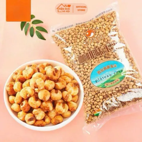 Ngô Chiên Tẩm Mật Ong 1Kg - Ngô Nội Địa Trung, Giòn Tan, Mùi Thơm Hấp Dẫn