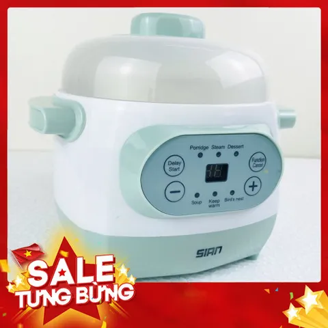 Nồi hầm cách thuỷ dung tích 1 lít kèm vỉ hấp bản tiếng việt 814061