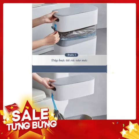Túi Đựng Rác Có Quai Xách Siêu Dai ecoco (combo 5 cuộn) 814063