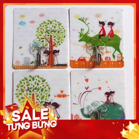 Combo 10 móc dính 3d cường lực siêu chắc 814069
