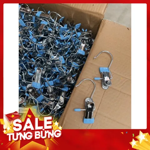 Móc Inox Kẹp Quần Áo Bọc Nhựa - Tiện Lợi và Bền Bỉ 814071
