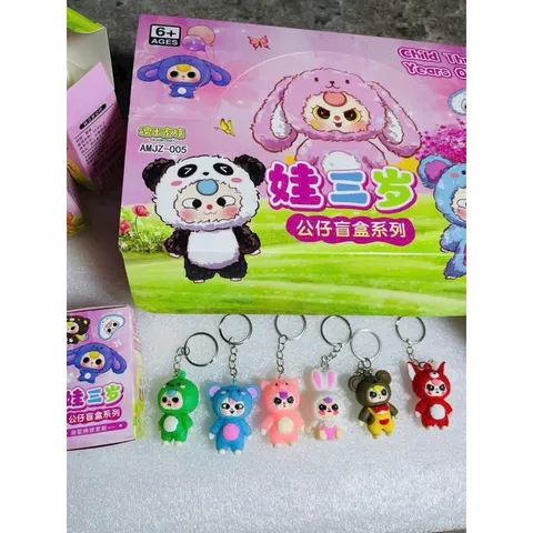 Hộp 24 Móc Khoá Babythree Blindbox - Bé Ba Dễ Thương, Bất Ngờ 814073