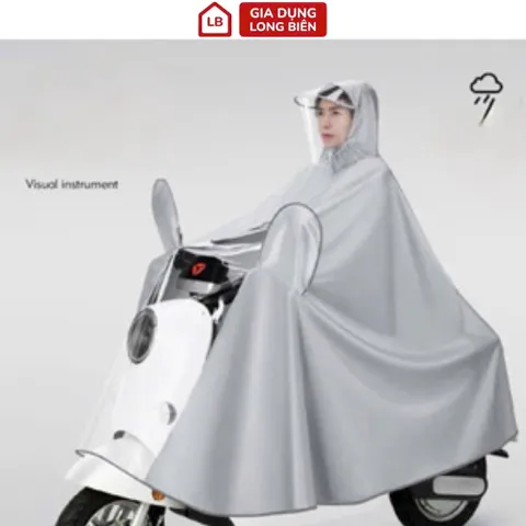Áo Mưa Choàng Size To Đủ Màu - Chất Liệu Vải Dù Không Thấm Nước 814099