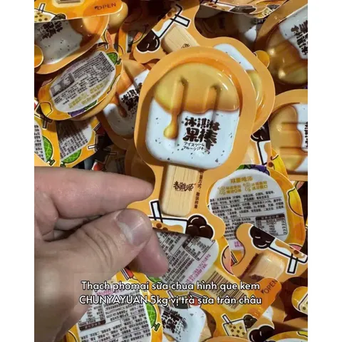 Thạch Trái Cây 3D Hình Thù Gói - Ngon Miệng và Đầy Màu Sắc 814111