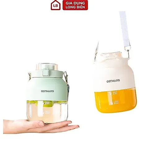 Máy Xay Sinh Tố Cầm Tay Mini Ostmars - Sạc Tích Điện, Dung Tích 500ml 814118