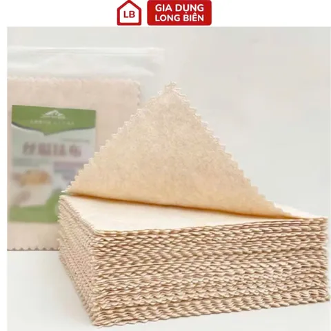 Combo Khăn Lau Bếp Xơ Mướp Tự Nhiên 5 Mét - Đa Năng, Thấm Hút Tốt, Không Gây Trầy Xước 814122
