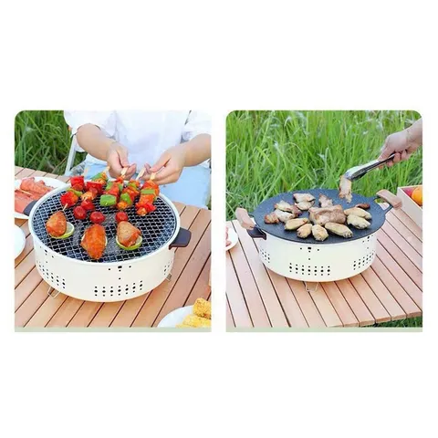 Bếp nướng than hoa không khói tròn size 30cm 814148