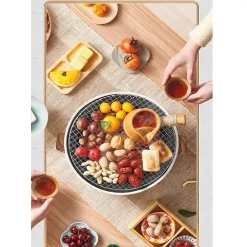 Bếp nướng than hoa không khói tròn size 30cm 814148