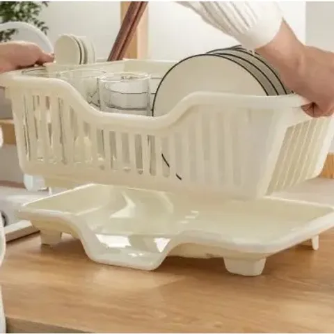 Rổ úp bát có khay hứng thoát nước tiện lợi giúp bát đĩa nhanh khô, giữ gìn vệ sinh cho phòng bếp 814152