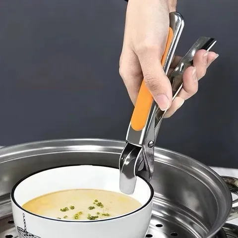 Kẹp Gắp Nóng Inox Chống Nóng An Toàn - Dụng Cụ Nấu Ăn Tiện Lợi Mẫu Mới 814185