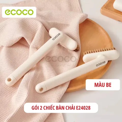 Bàn Chải Vệ Sinh Khe Nhỏ Ecoco - Đầu Xoay 360 Độ Tích Hợp Kẹp Gắp (Mã ECOCO 24027) 814188