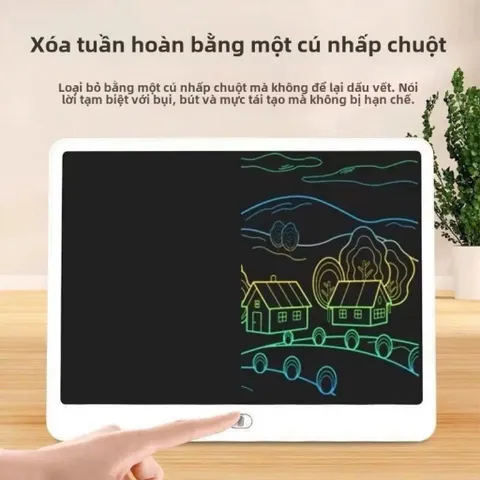 Bảng Vẽ Điện Tử Tự Xóa LCD 16 Inch Cho Bé - Bảng Tự Xóa Thông Minh, Kích Thước Lớn, Phát Triển Tư Duy Sáng Tạo 814192