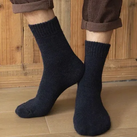 Combo 10 Đôi Tất Lông Xù Nam Nữ - Siêu Ấm, Thoải Mái, Thời Trang 814212