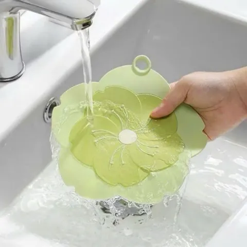 Nắp Bịt Cống Silicon Hình Hoa Cao Cấp - Miếng Lót Chặn Rác, Ngăn Mùi Hôi, Chống Côn Trùng Cho Nhà Tắm, Nhà Bếp (Mẫu Mới) 814216
