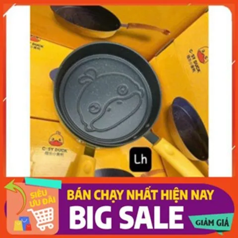 Chảo Vịt Vàng Size 18cm - Dùng Mọi Loại Bếp, Tiện Lợi và Đẹp Mắt 814219
