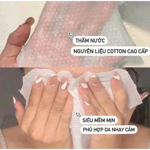 Khăn Rửa Mặt Dùng 1 Lần TOP GIA Dạng Cuộn – Khăn Giấy Khô Cotton Lau Mặt Skincare Spa 814260