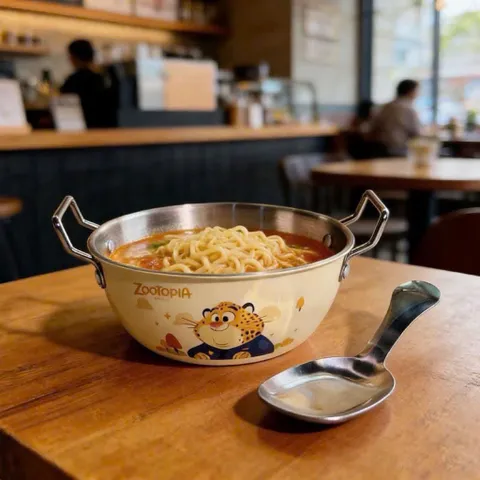 Bát Inox Cho Bé Ăn Dặm Zootopia Kèm Thìa – Bát Ăn Chống Nóng Cách Nhiệt Cao Cấp, Họa Tiết Hoạt Hình Đáng Yêu 814284
