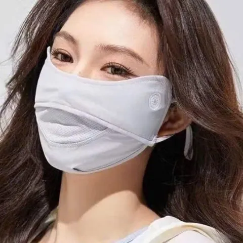 Combo 2 Khẩu Trang Vải Chống Tia UV UPF 50+ - Khẩu Trang Ninja Che Kín Thái Dương Lạnh Kháng Khuẩn Thoáng Khí Cao Cấ 814287
