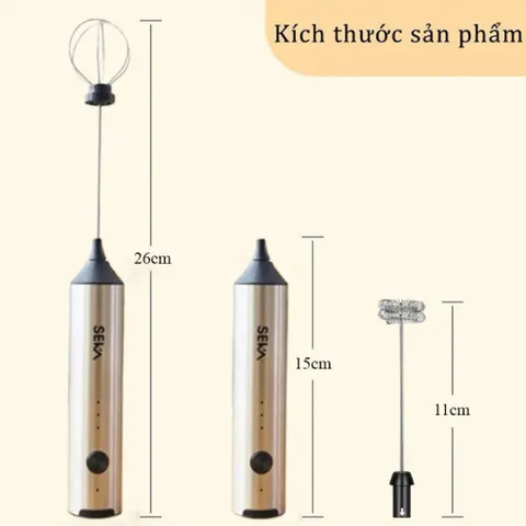 Máy đánh trứng Seka - Tạo bọt cà phê mịn, đa năng cho nhà bếp 814293
