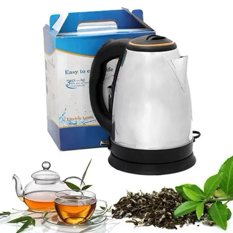 Ấm Siêu Tốc Electric 1.8L Cao Cấp - Bình Đun Nước Siêu Tốc Inox 304 Dày Dặn, Tự Ngắt Khi Sôi, Công Suất Lớn Đun Nh 814304