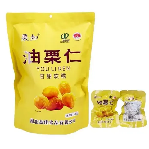 Hạt Dẻ Tẩm Mật Ong Nội Địa Trung Cao Cấp Gói 500g - Hạt Dẻ Tách Vỏ Thơm Ngon, Mềm Dẻo Đậm Vị (Hộp/Gói Nhỏ Tiện Lợi) 814332