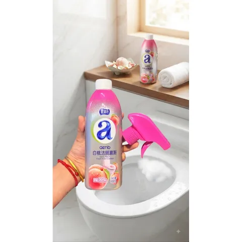 Bình Xịt Làm Sách Toilet Nhà Tắm Đa Năng Làm Sạch Vết Bẩn Cứng Đầu 814340