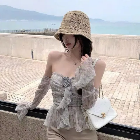 Mũ Bucket Len Dệt Kim Nữ Họa Tiết Hàn Quốc - Nón Tai Bèo Len Mềm Thoáng Khí Nhiều Màu Thời Trang Xu Hướng Mới 814353