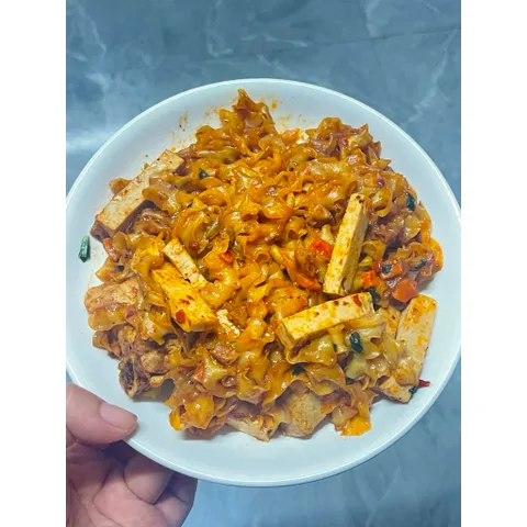 Combo 2 Gói Mì Nội Địa Trung (Mì Bò Om + Mì Bò Trộn) - Mì Cắt Bản To Lameifan Không Chiên Sợi Dai Ng 814370