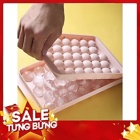 Khay đá viên bi 33 ô rất dễ lấy đá khuôn làm thạch hoa quả hình ngộ nghĩnh 814411
