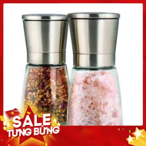 Lọ Xay Tiêu Mini Nắp Inox Cao Cấp - Tiện Lợi Cho Mọi Nhà Bếp 814410