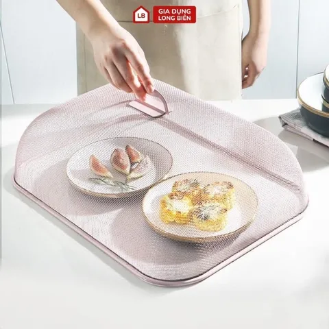 Lồng Bàn Lưới Kim Loại Chống Côn Trùng, Chụp Thức Ăn Thông Minh, Đồ Dùng Nhà Bếp Tiện Lợi 814412
