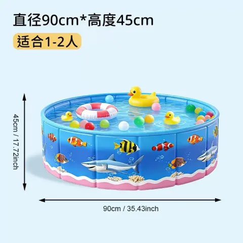 Bể Bơi Gấp Gọn Cho Bé Không Cần Bơm Hơi Cao Cấp - Hồ Bơi Phao Trẻ Em Tự Đứng Gấp Khúc Tiện Lợi Thành Cao Chống Lật 814428