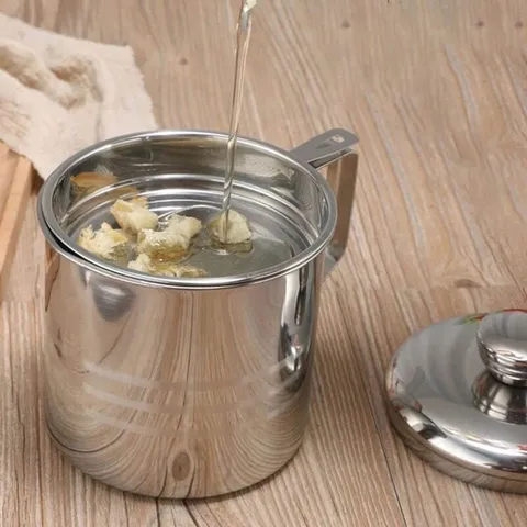 Nồi Chiên Ngập Dầu Có Tay Cầm Kèm Rổ Lọc - Chất Liệu Thép Không Gỉ, Tiện Lợi 814433