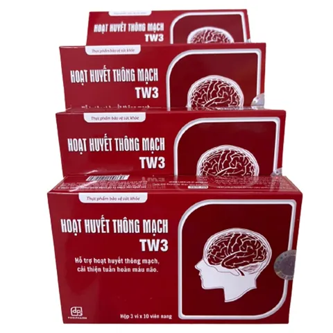 Hoạt Huyết Thông Mạch TW3 hỗ trợ giảm nguy cơ hình thành cục máu đông 30v