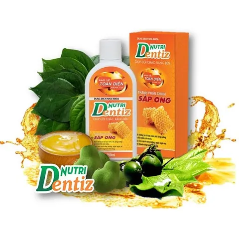 Dung Dịch Nha Khoa NUTRIDENTIZ - Cho Răng Lợi Chắc Khỏe Chai 250 ml